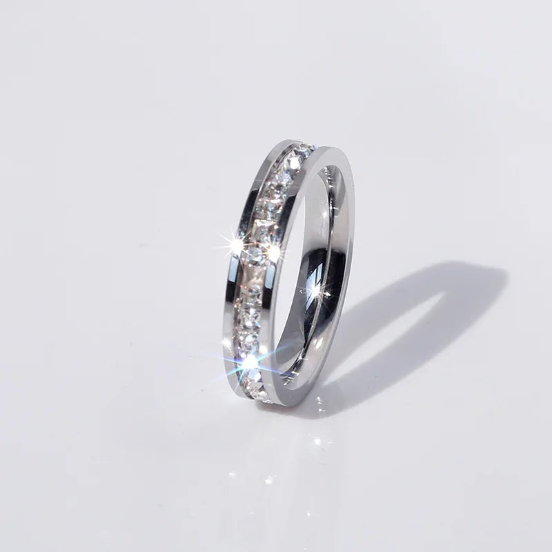 Elegant White Stone Ring