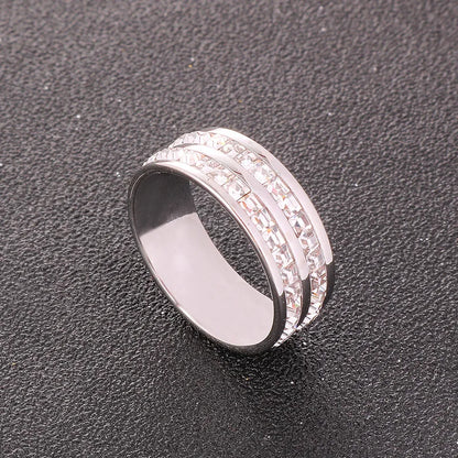 Elegant White Stone Ring