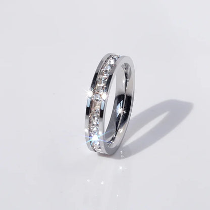 Elegant White Stone Ring