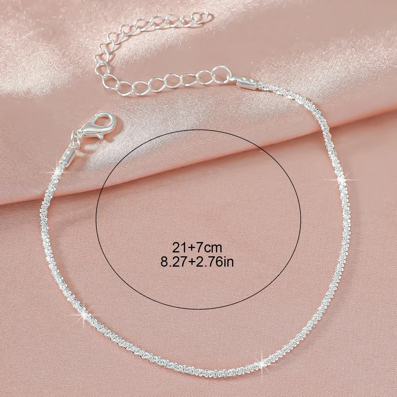 Zircon Anklet