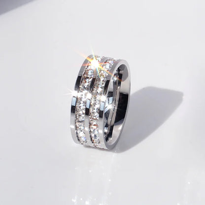 Elegant White Stone Ring