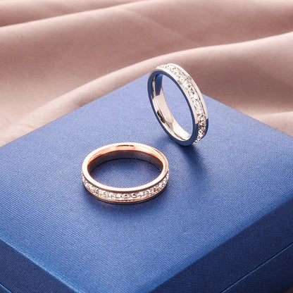 Elegant White Stone Ring
