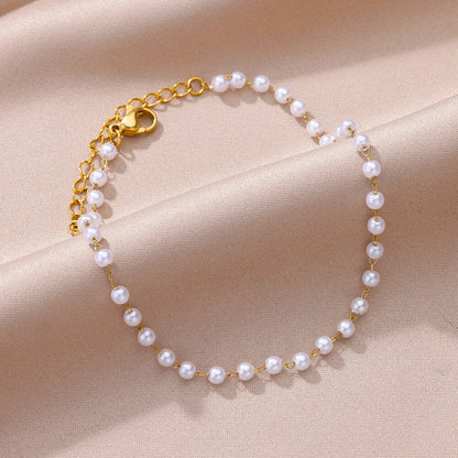 Pearl Anklet Bracelet