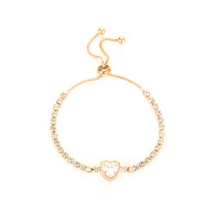 Rhinestone Square Bracelet