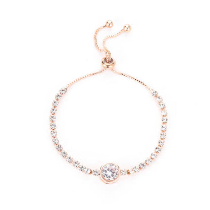 Rhinestone Square Bracelet