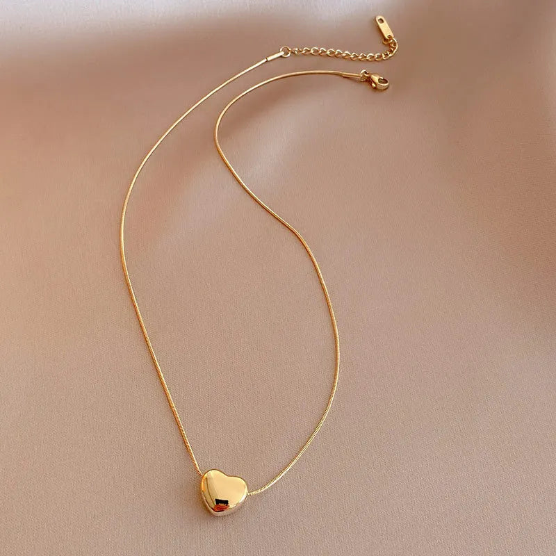 Love Heart Pendant Necklace