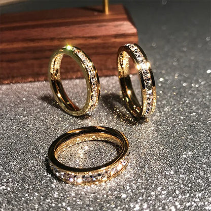 Elegant White Stone Ring