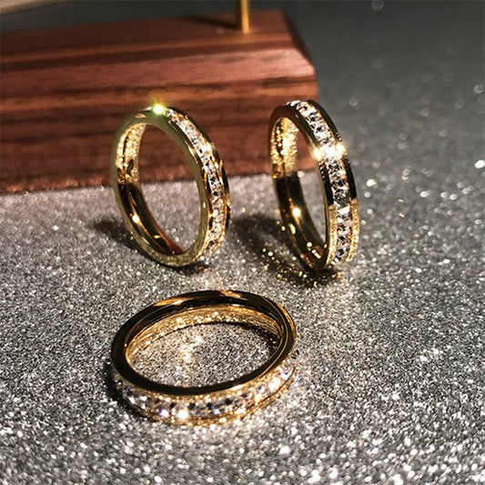 Elegant White Stone Ring
