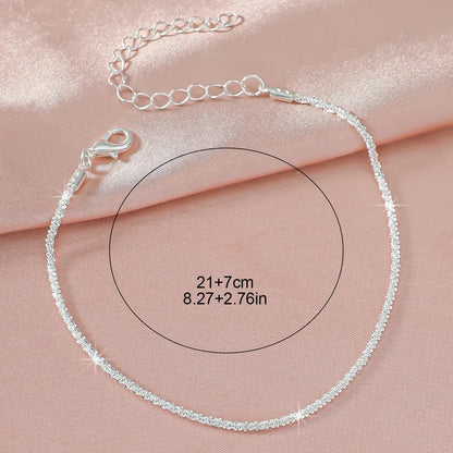 Zircon Anklet