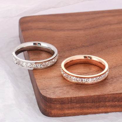 Elegant White Stone Ring