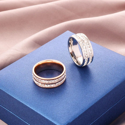 Elegant White Stone Ring