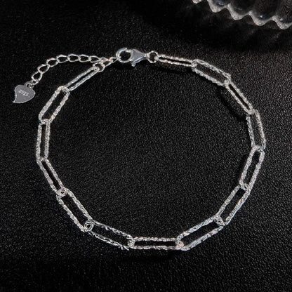 Rhinestone Square Bracelet
