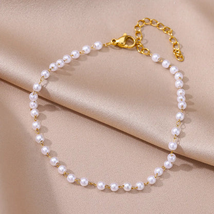 Pearl Anklet Bracelet