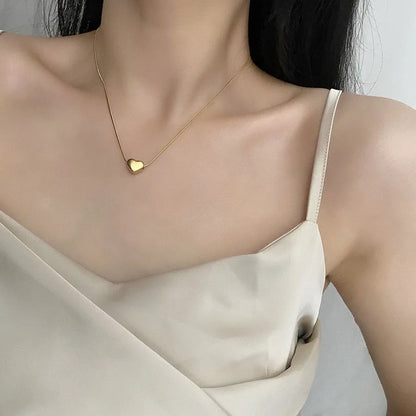 Love Heart Pendant Necklace