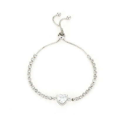 Rhinestone Square Bracelet