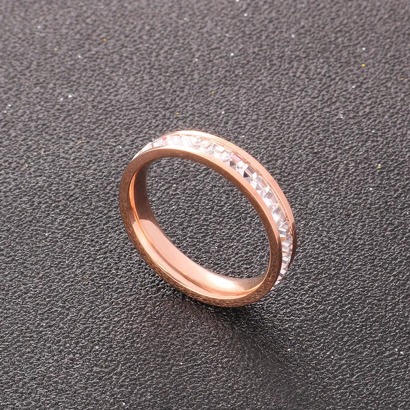 Elegant White Stone Ring