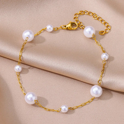 Pearl Anklet Bracelet