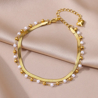 Pearl Anklet Bracelet