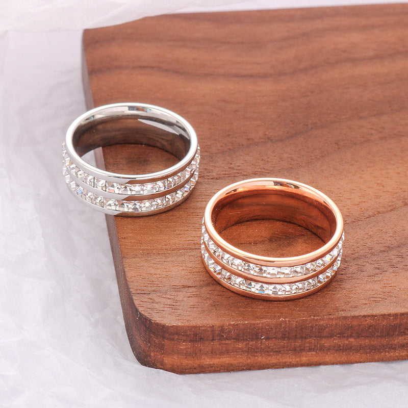 Elegant White Stone Ring