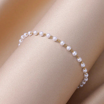 Pearl Anklet Bracelet